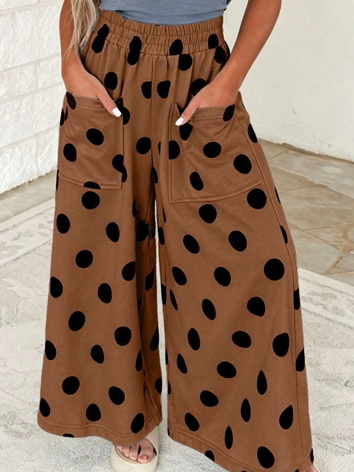 Polka Dot Sweatpants