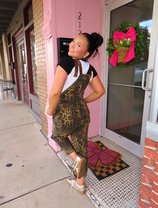 Leopard Overalls