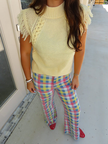 The Colorful Plaid Pants