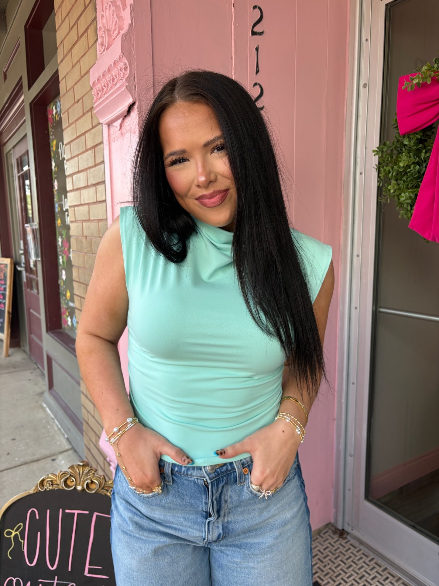 The Turquoise Top