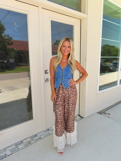 The Leopard and Lace pants
