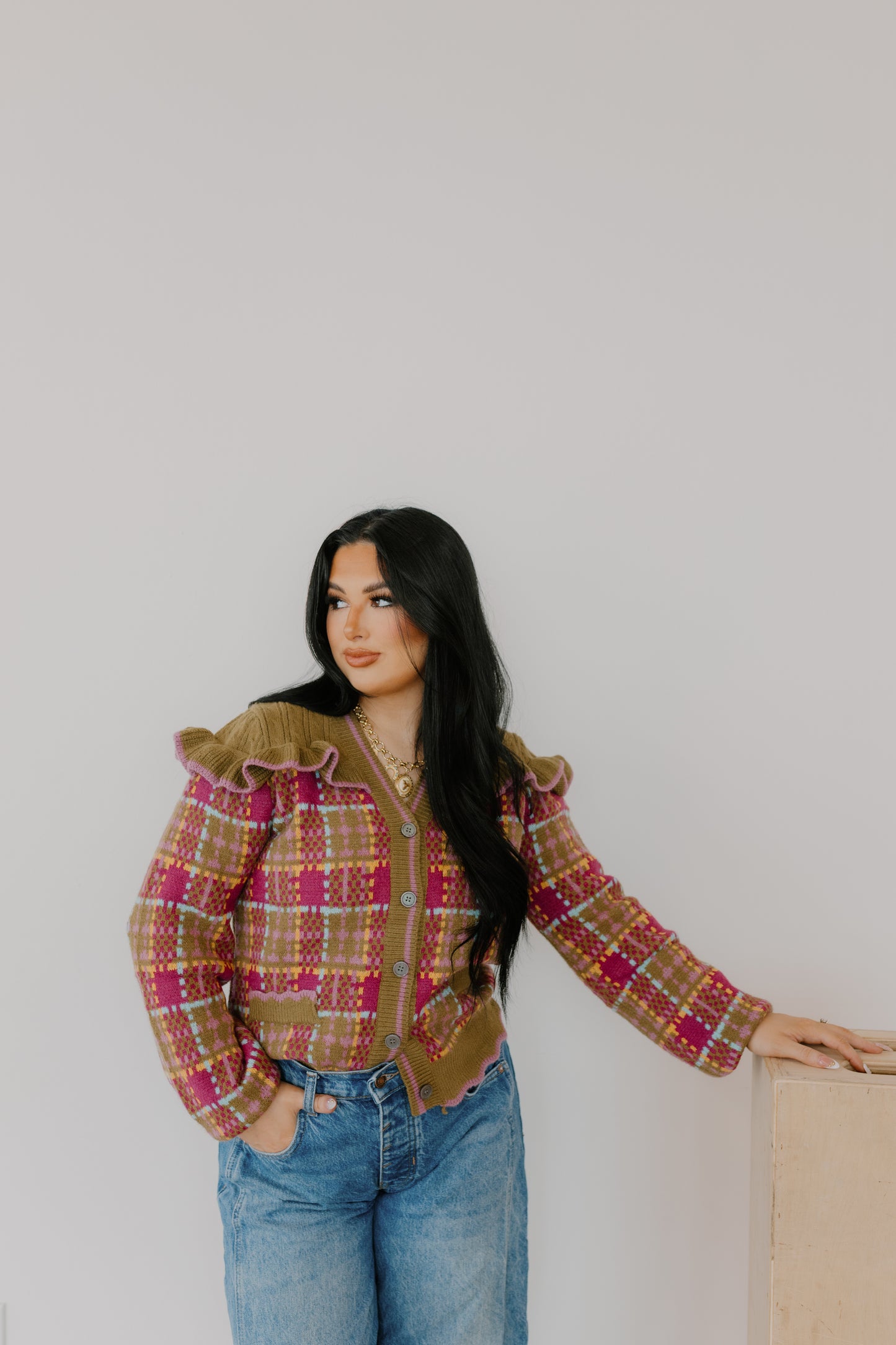 The Patty Plaid Sweater
