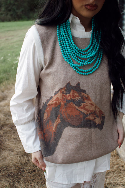The Stallion Sweater Vest