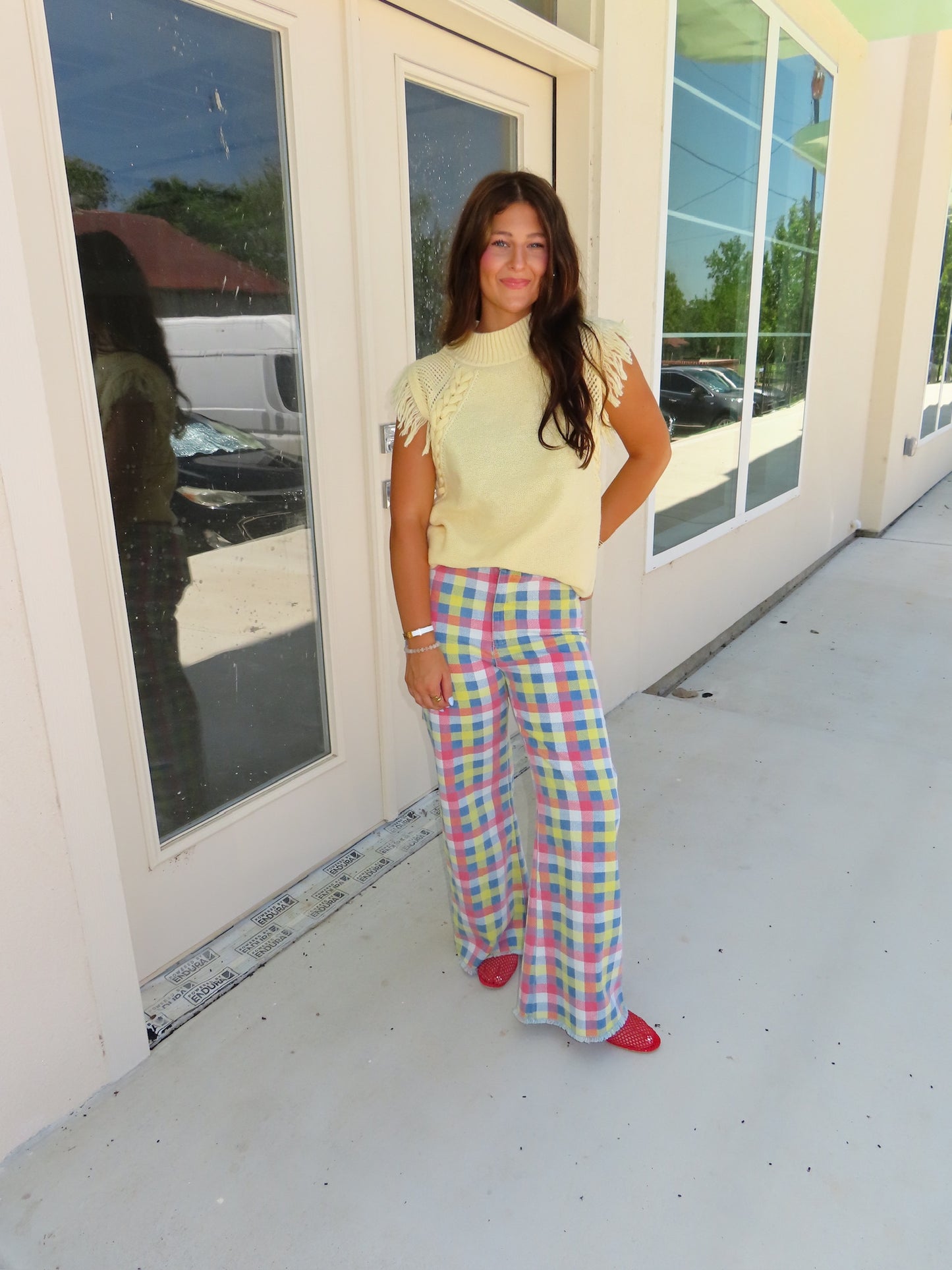 The Colorful Plaid Pants