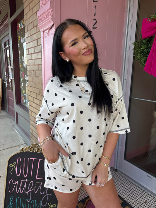The Vintage Polka Dot Set