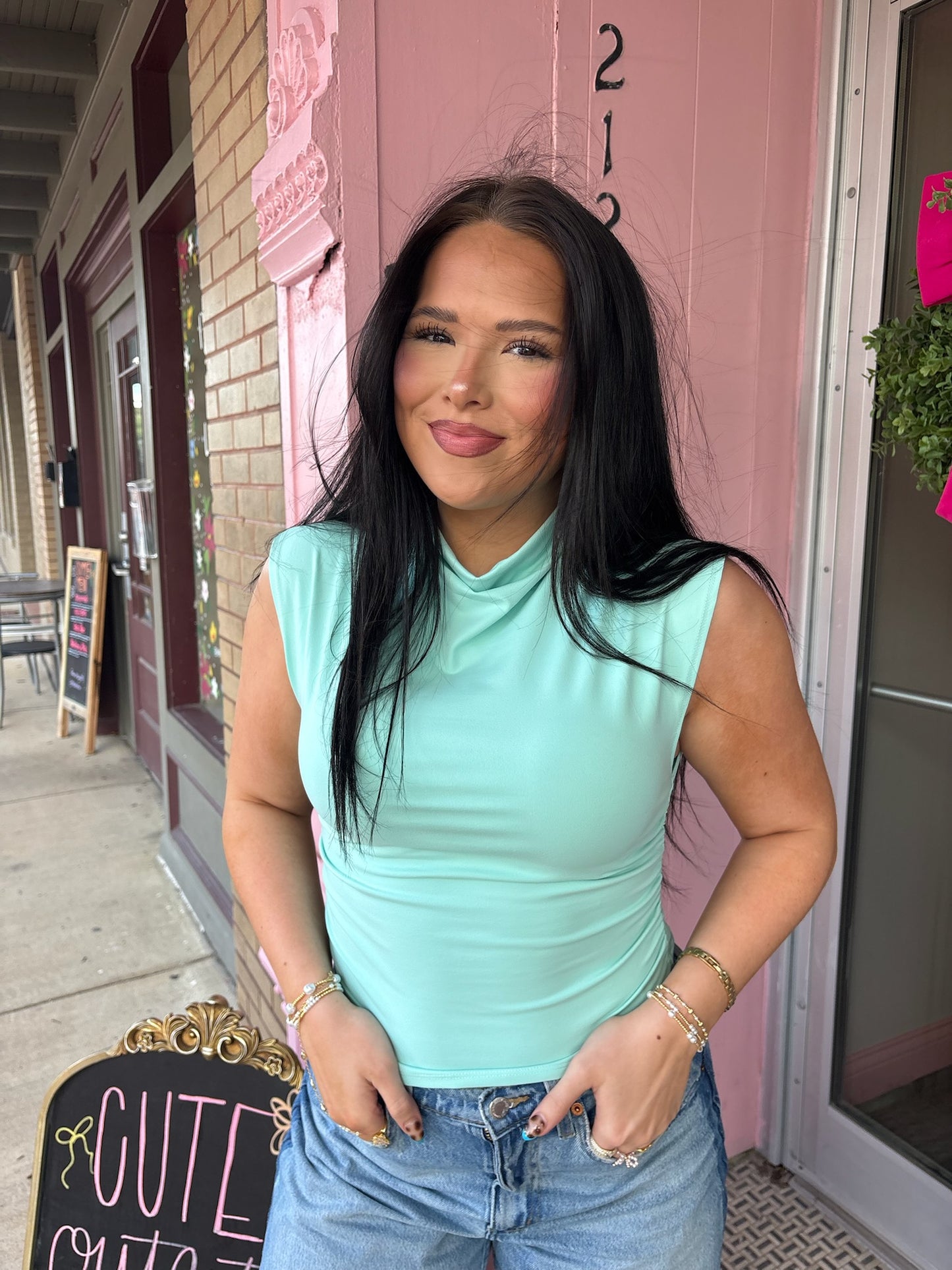 The Turquoise Top