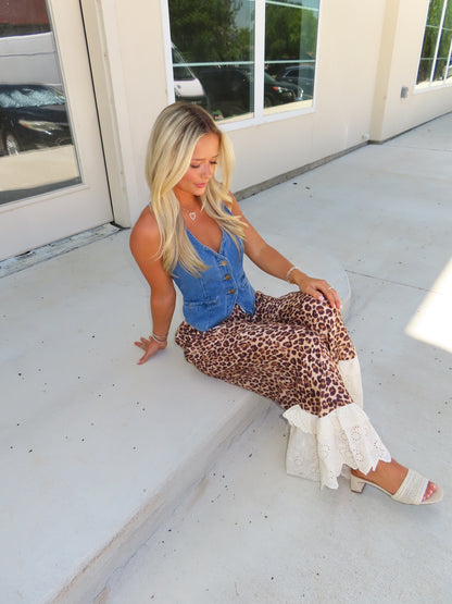The Leopard and Lace pants