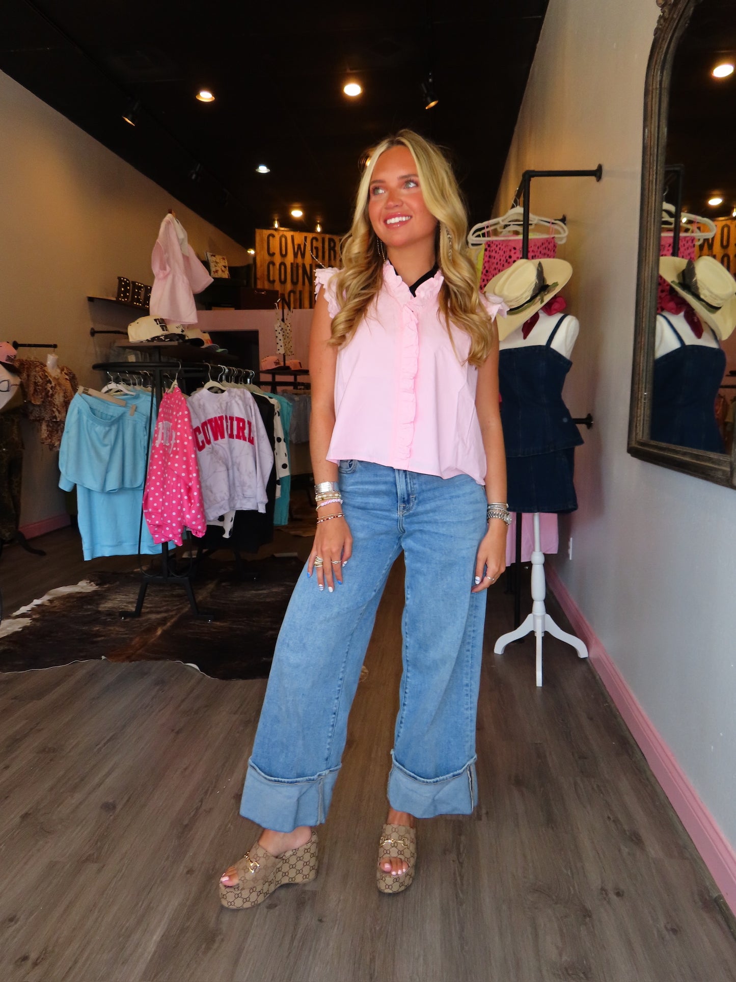 The Hidden Wide Leg Jean