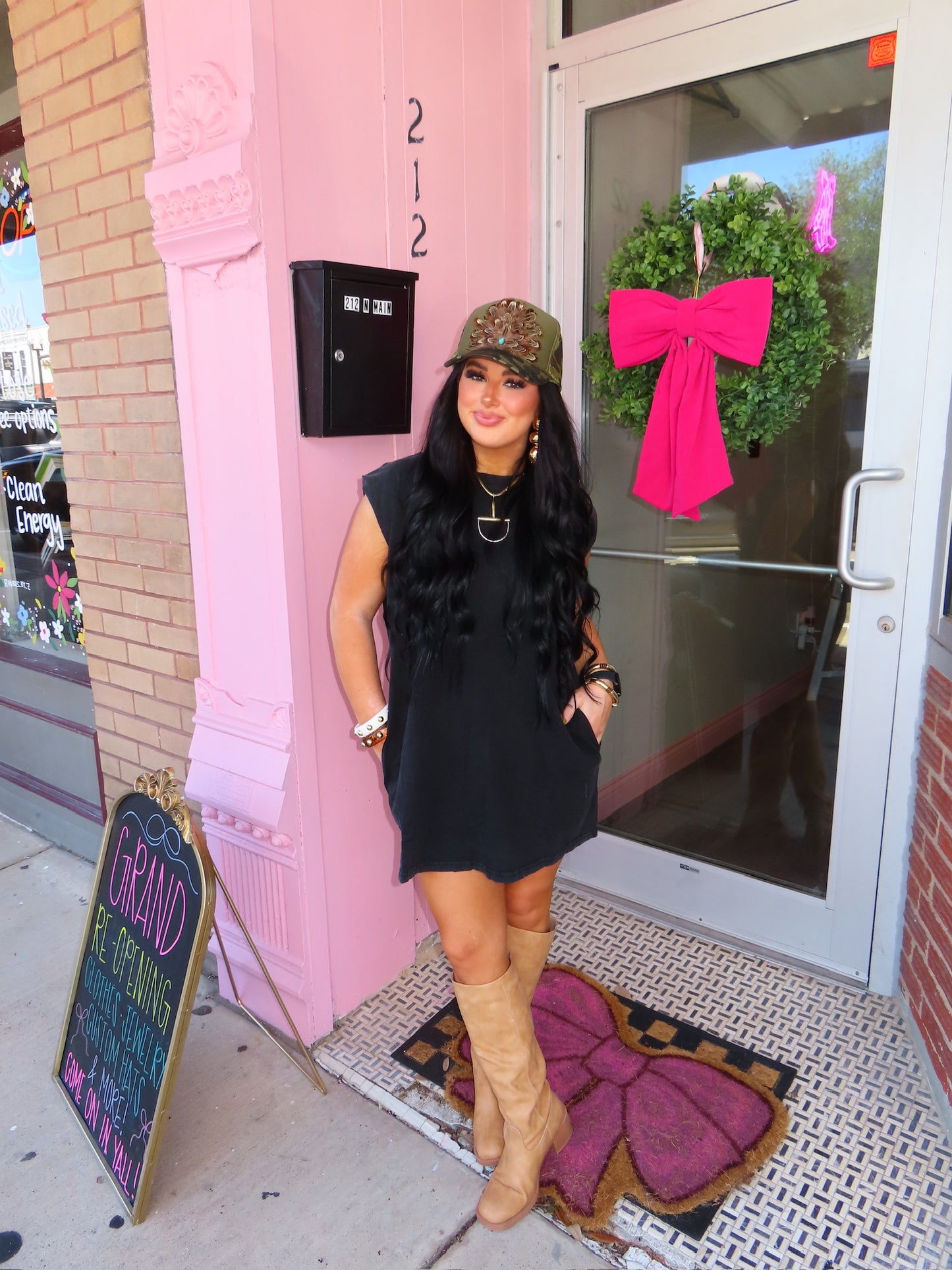 The FreeBird Dress in Black