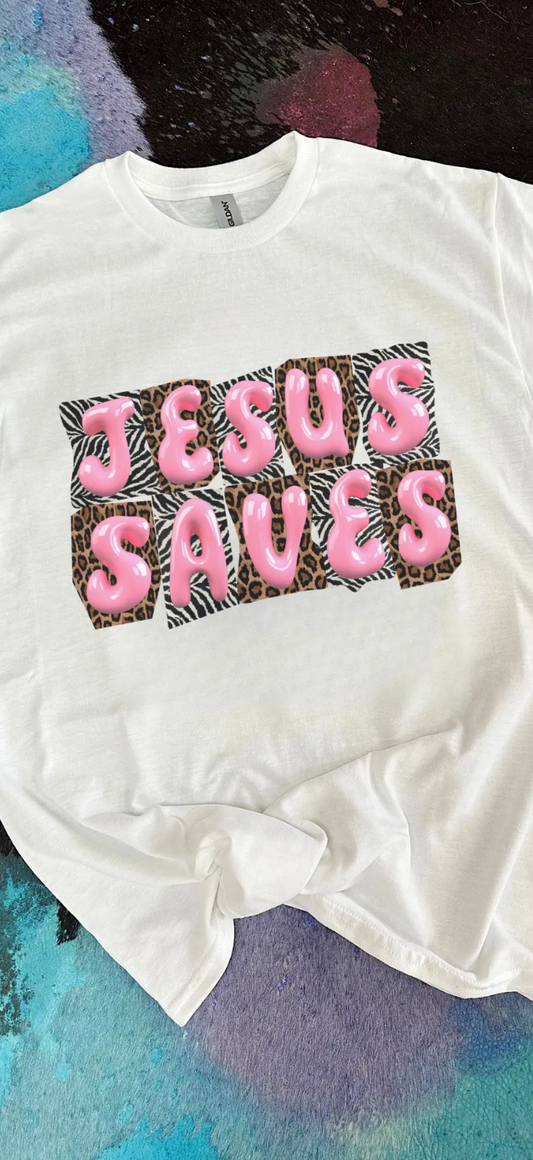 Jesus Saves Tee