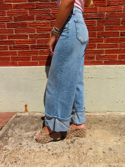 The Hidden Wide Leg Jean