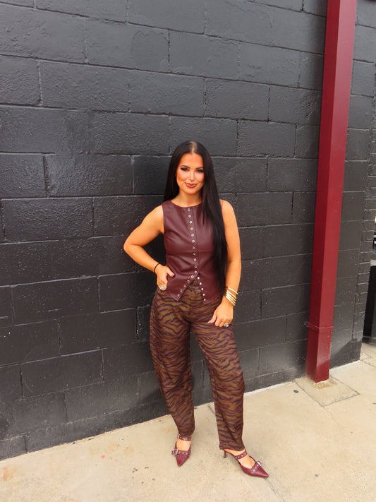 Zebra Pants