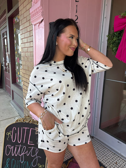 The Vintage Polka Dot Set