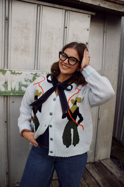 The Eclectic Cowboy Cardigan