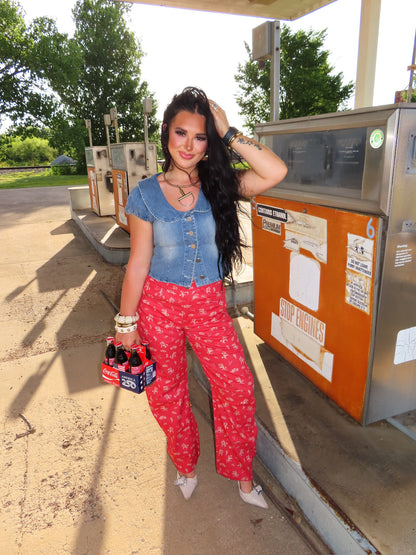 The Stars & Spurs Barrel Jeans