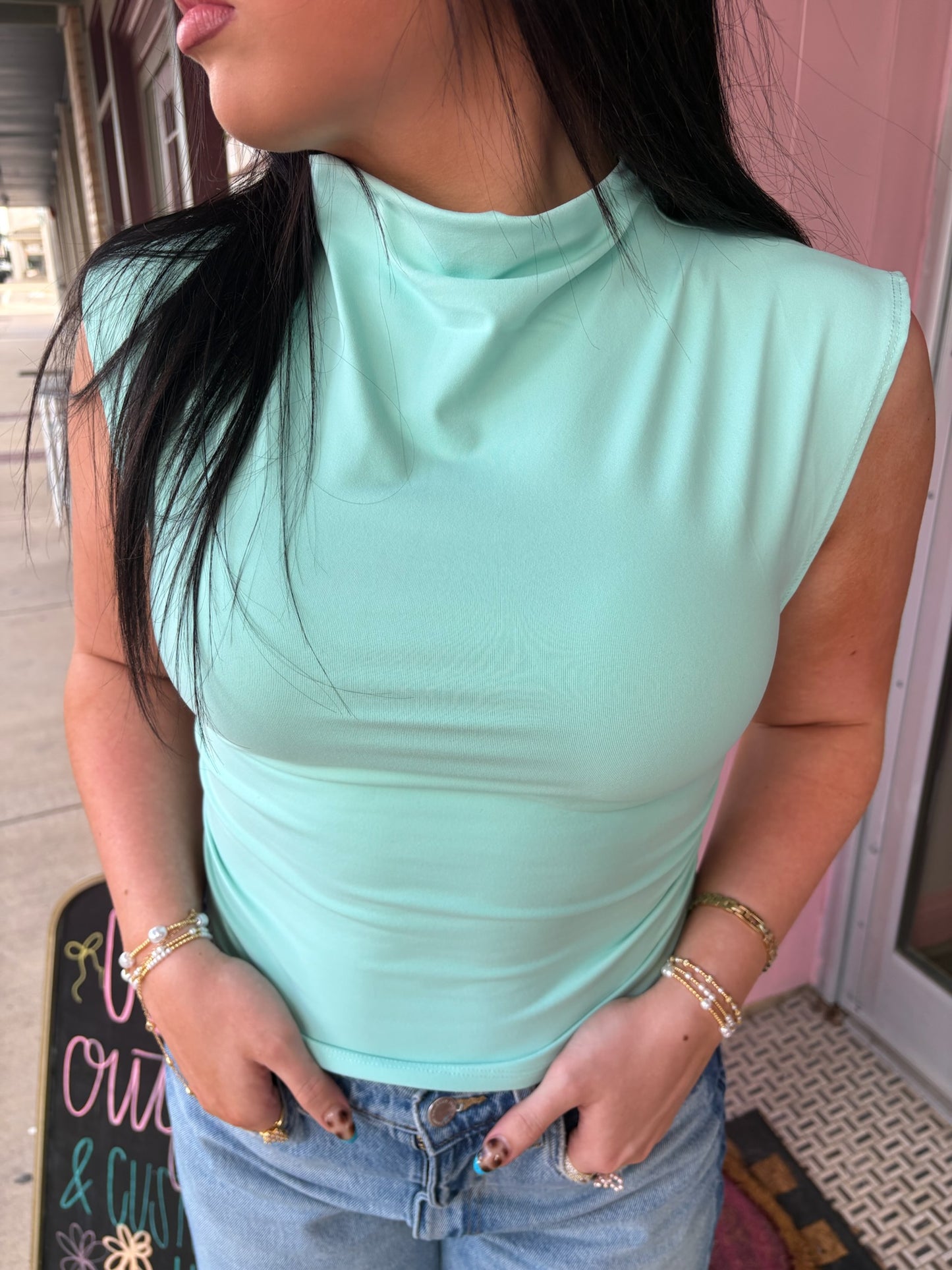 The Turquoise Top