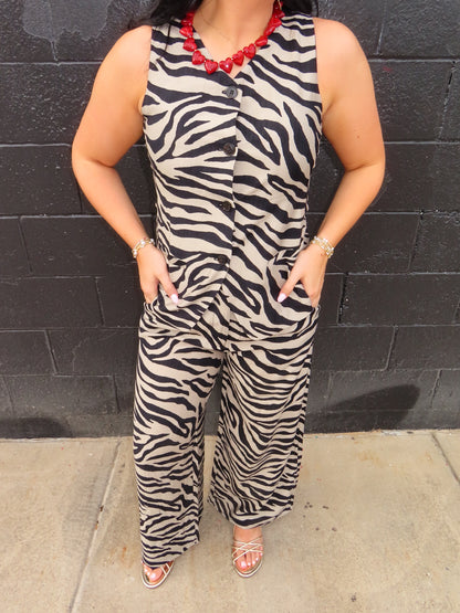 The Zebra Sideline Vest