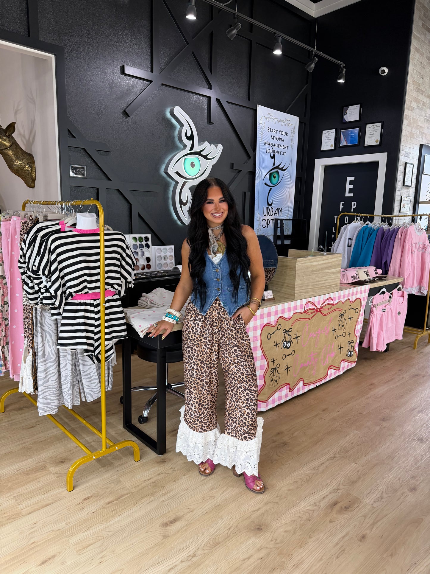 The Leopard and Lace pants