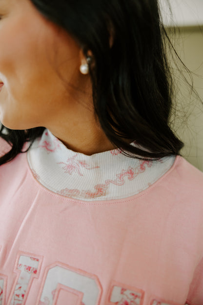 Cowgirl Country Club The Label Set in Pink Western Toile