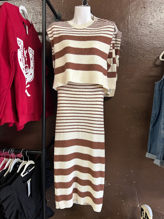 The Shay Striped Set
