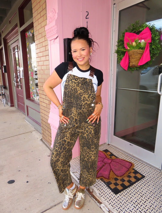 Leopard Overalls