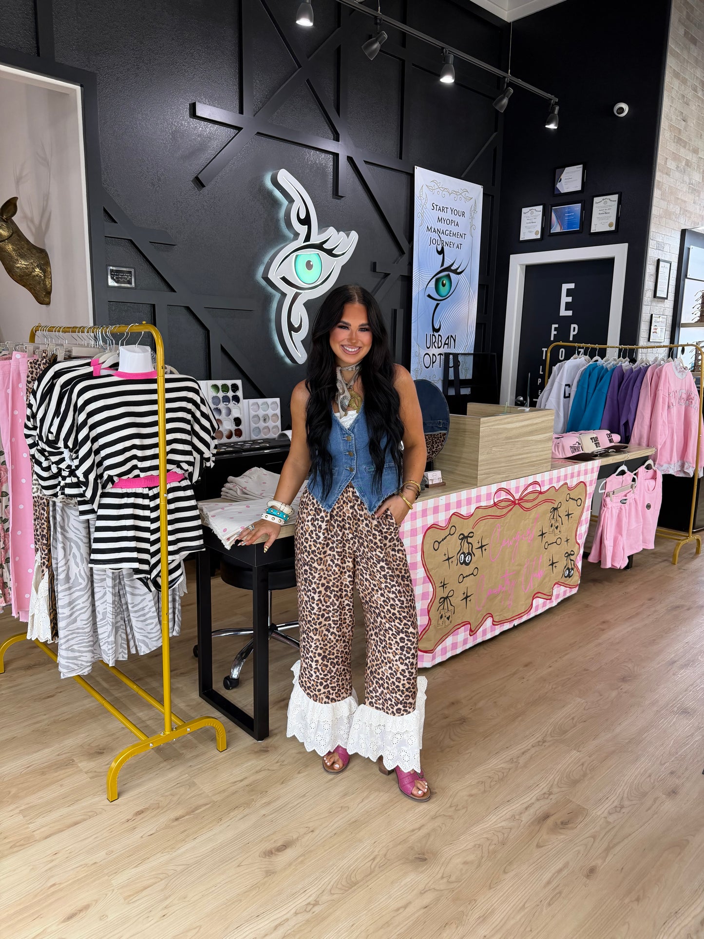 The Leopard and Lace pants