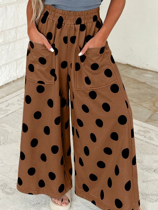 Polka Dot Sweatpants
