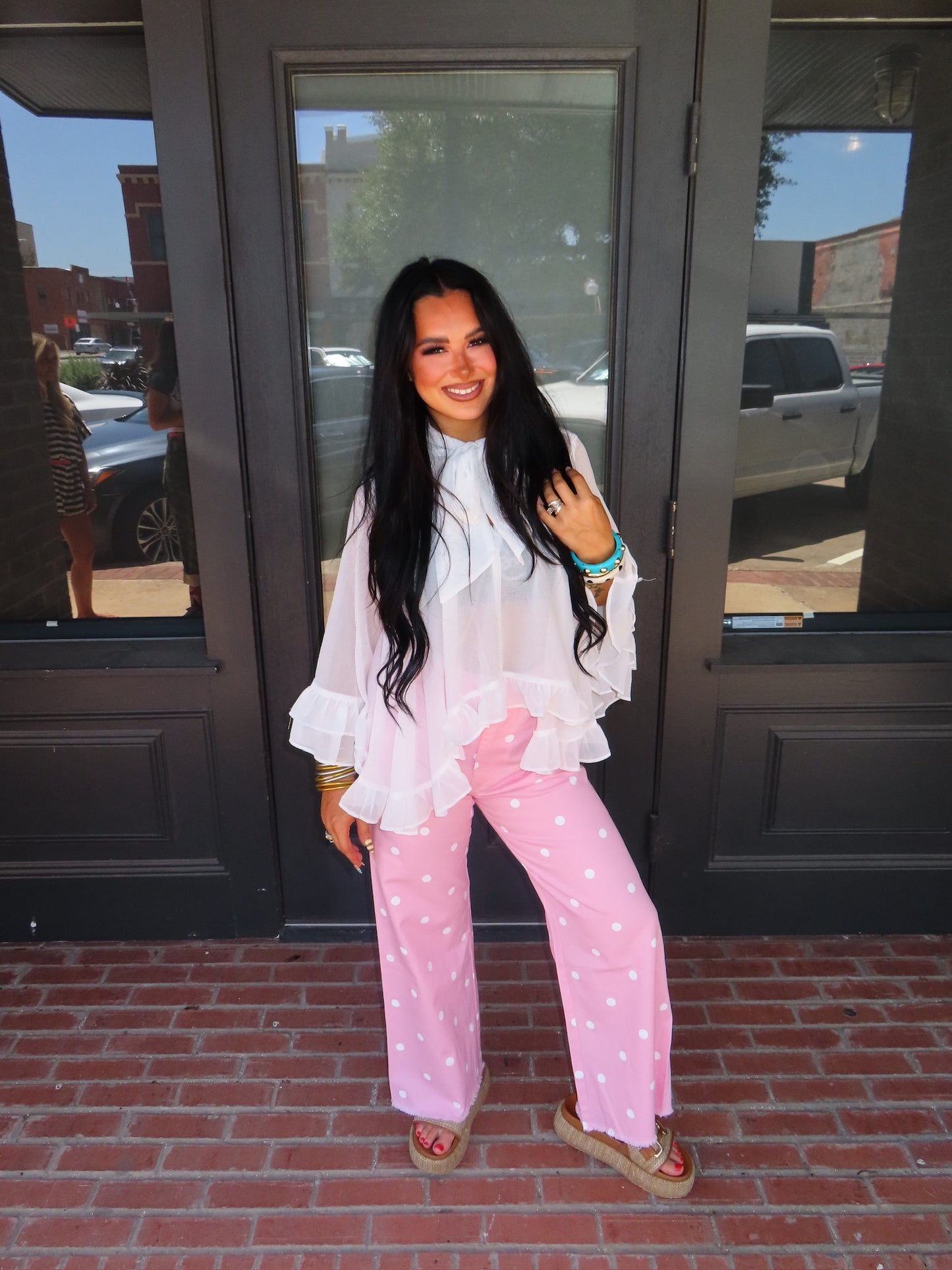 The Pink Polka Dot Jeans
