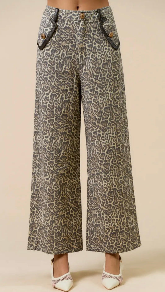Leopard Jeans