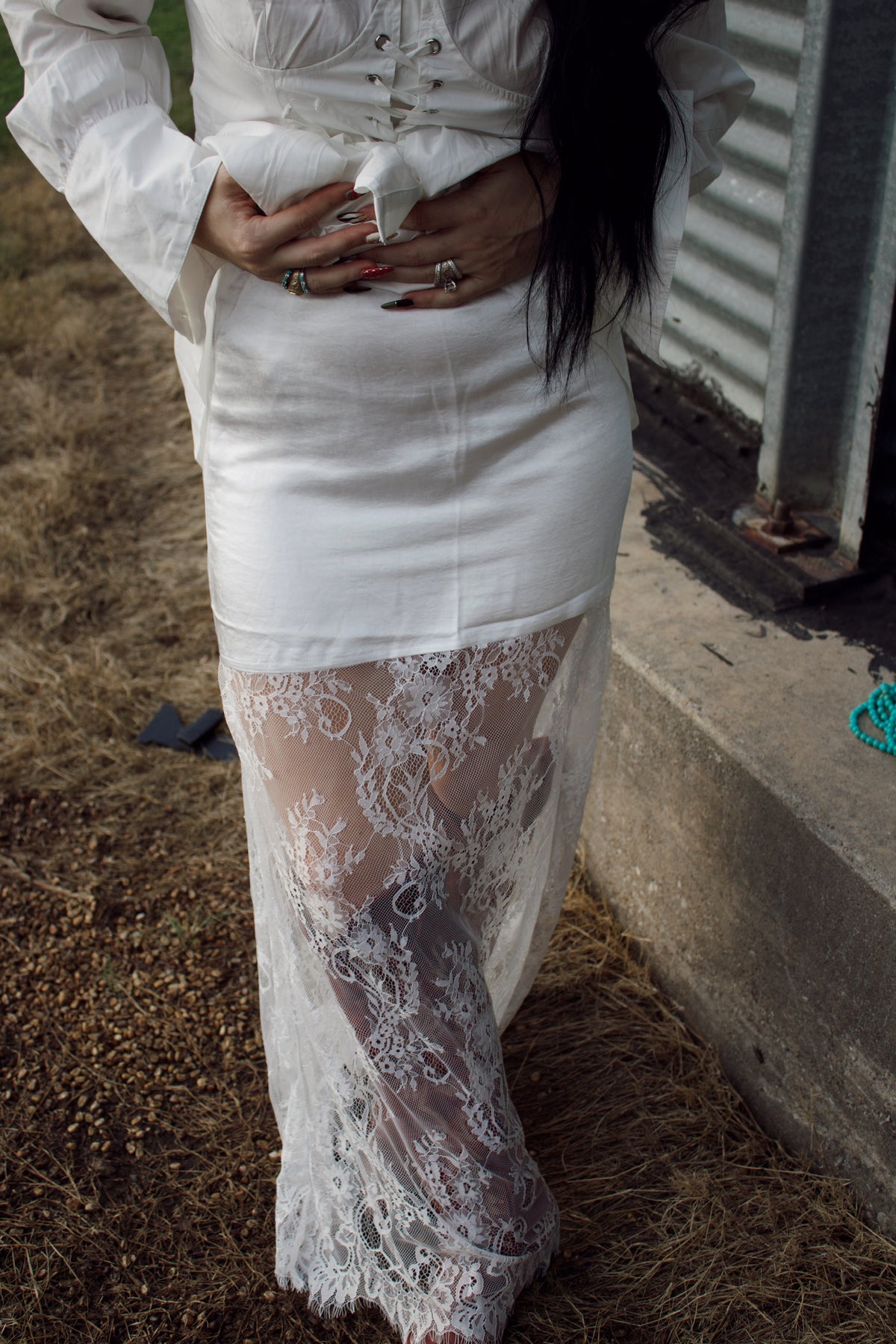 The Angel Lace Skirt