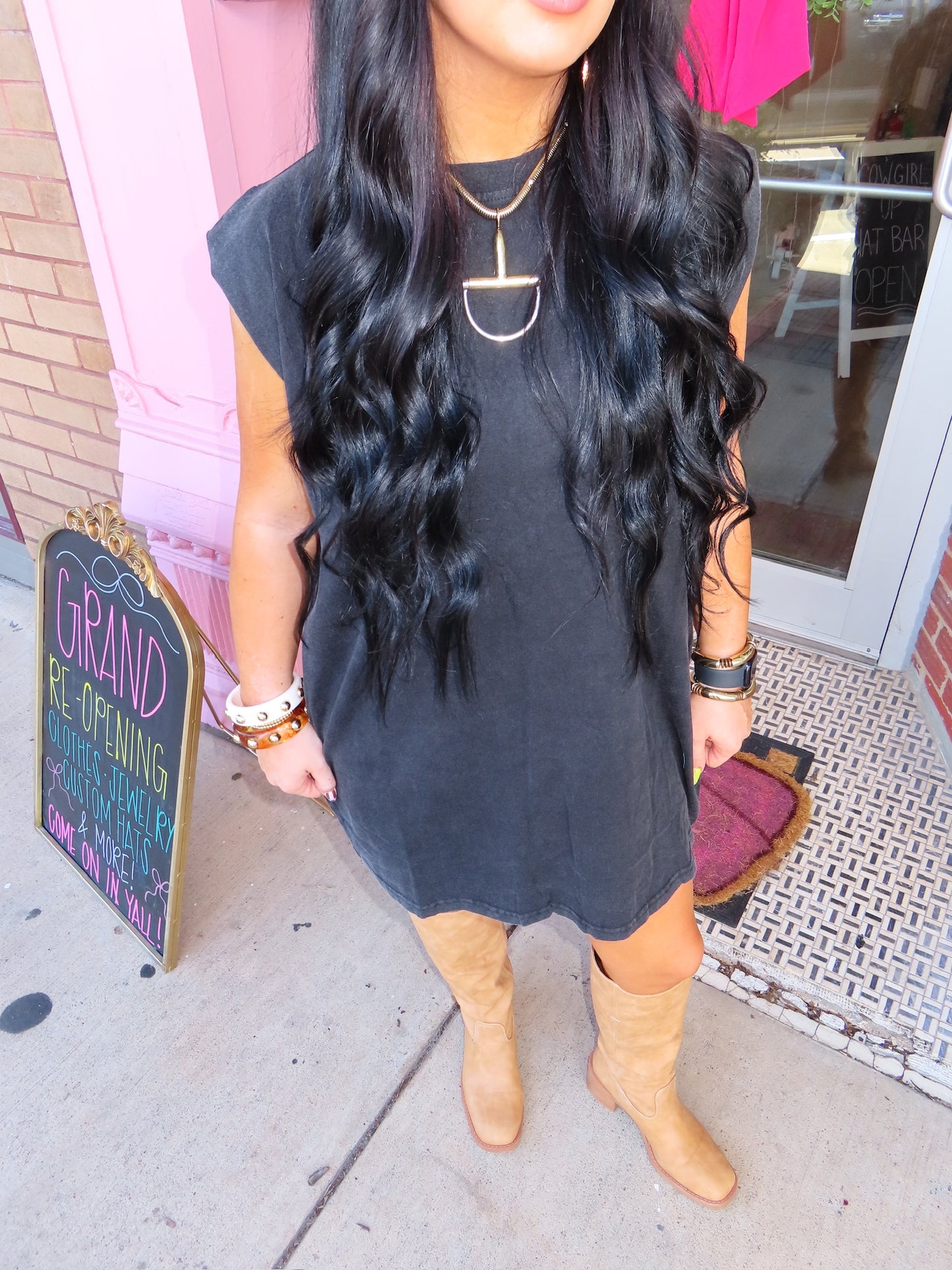 The FreeBird Dress in Black