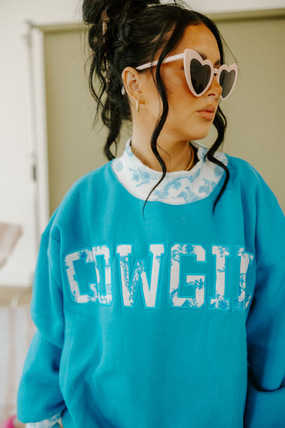 Cowgirl Country Club, The Label Blue Western Toile
