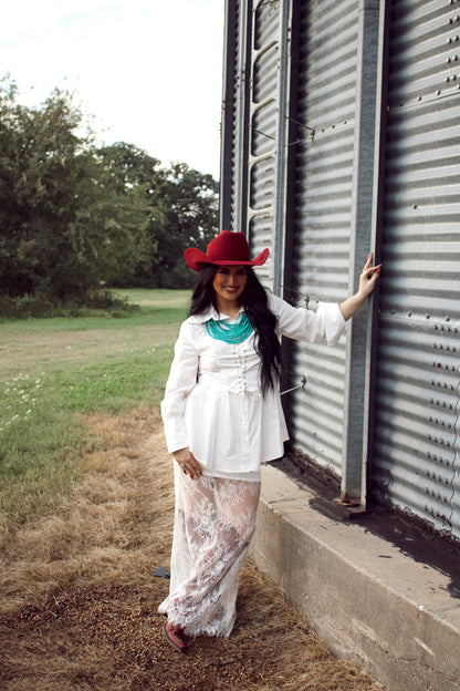 The Angel Lace Skirt